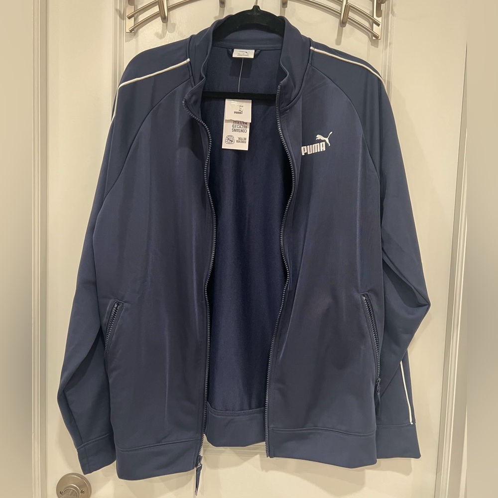 PUMA Men's Blue Lightweight Jacket